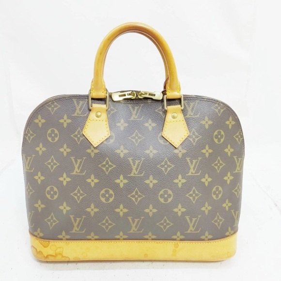 Louis Vuitton Alma Monogram Brown Bag - Picture 1 of 7